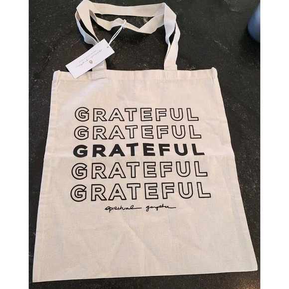 Spiritual Gangster Reusable Tote New with Tags Yoga - Picture 1 of 7